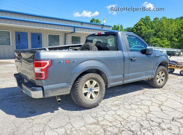 1FTMF1EBXJFB55296 2018 FORD F150 Gray Rear right