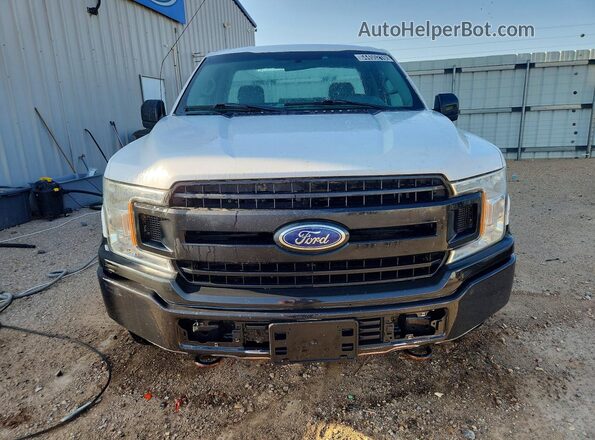 1FTMF1EBXJKE52558 2018 FORD F150 White წინა ხედი