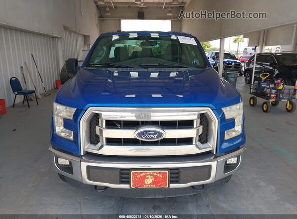 1FTMF1EFXGFA83060 2016 FORD F150 Blue Vista del cuadro de instrumentos