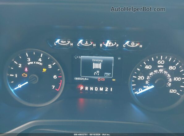 1FTMF1EFXGFA83060 2016 FORD F150 Blue Vista de los asientos traseros