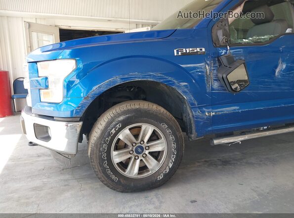 1FTMF1EFXGFA83060 2016 FORD F150 Blue Vista frontal