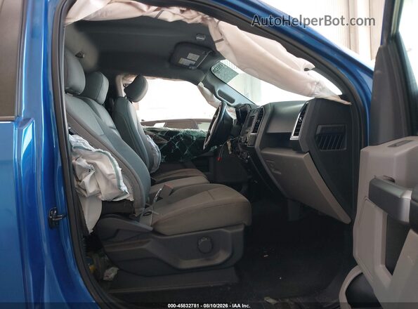 1FTMF1EFXGFA83060 2016 FORD F150 Blue Vista interior delantera