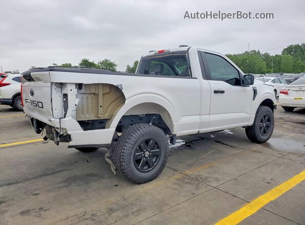 1FTMF1EP6PKE87165 2023 FORD F150 White Trasero derecho