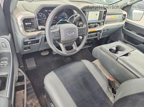 1FTMF1EP8MKE93965 2021 FORD F150 White Vista del salpicadero