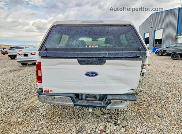 1FTMF1EP8MKE93965 2021 FORD F150 White Vista trasera