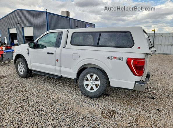 1FTMF1EP8MKE93965 2021 FORD F150 White Trasero izquierdo