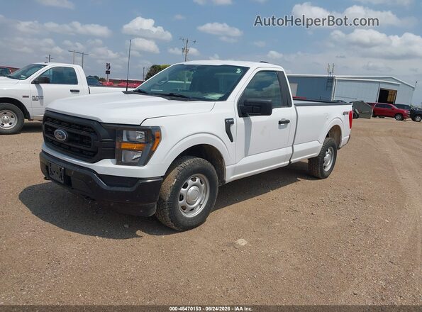 1FTMF1EP8PKD16868 2023 FORD F150 Белый Передняя левая четверть
