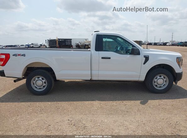 1FTMF1EP8PKD16868 2023 FORD F150 Белый Вид задней части салона