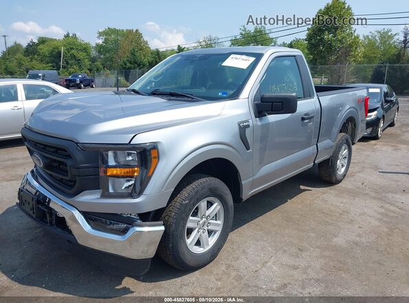 1FTMF1EP8PKD72275 2023 FORD F150 Silver Vista tres cuartos delantera izquierda