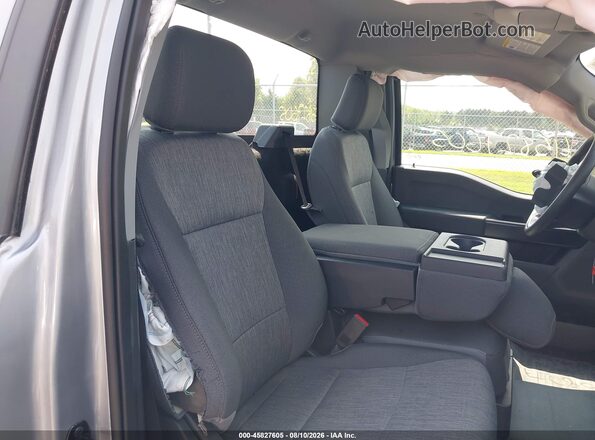 1FTMF1EP8PKD72275 2023 FORD F150 Silver Vista de la etiqueta del VIN