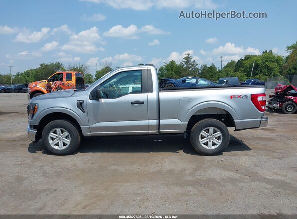 1FTMF1EP8PKD72275 2023 FORD F150 Silver Vista interior de 360 grados