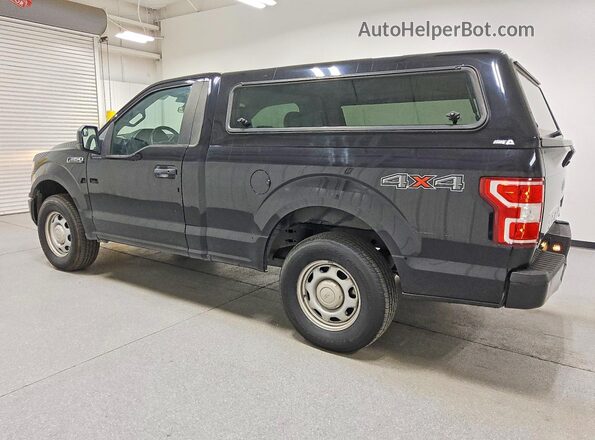 1FTMF1EP9LKE09229 2020 FORD F150 Черный Задняя левая четверть
