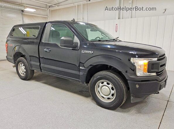 1FTMF1EP9LKE09229 2020 FORD F150 Черный Передняя правая четверть