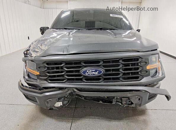 1FTMF1K52RKF03500 2024 FORD F150 Gray Vista frontal