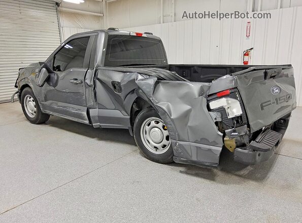 1FTMF1K52RKF03500 2024 FORD F150 Gray Trasero izquierdo