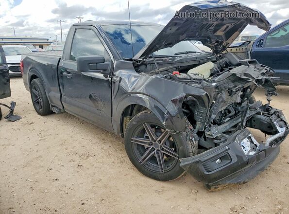 1FTMF1K52SKD53457 2025 FORD F150 Black Передня права чверть