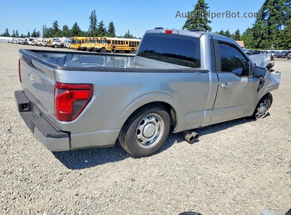 1FTMF1K53RKF44637 2024 FORD F150 Серебряный Задняя правая четверть