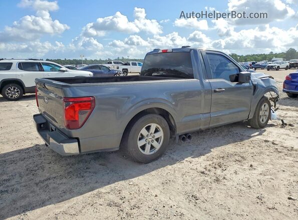 1FTMF1K55RKE70802 2024 FORD F150 Gray Задня права чверть