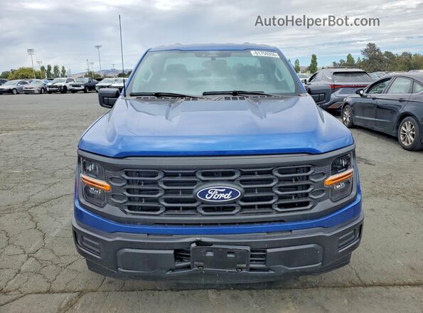 1FTMF1K56RKF02558 2024 FORD F150 Синий Вид спереди