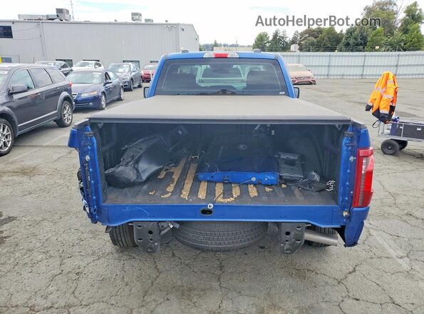 1FTMF1K56RKF02558 2024 FORD F150 Синий Вид сзади