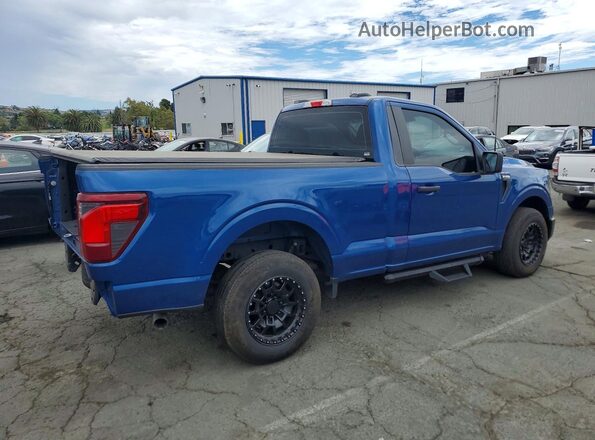 1FTMF1K56RKF02558 2024 FORD F150 Синий Задняя правая четверть