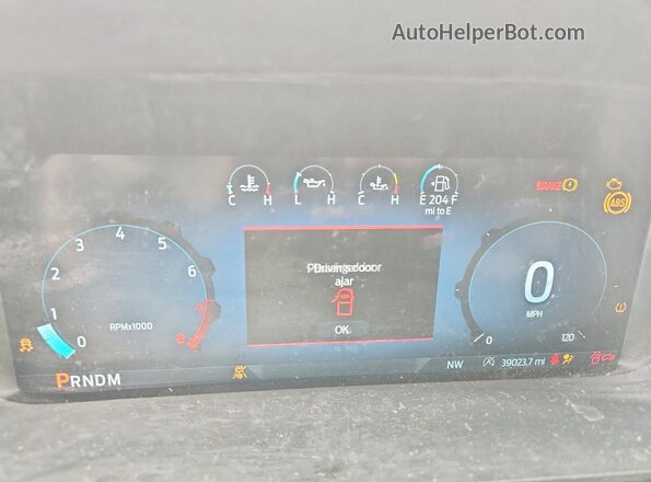 1FTMF1K56SKE31965 2025 FORD F150 Two Tone Instrument cluster view