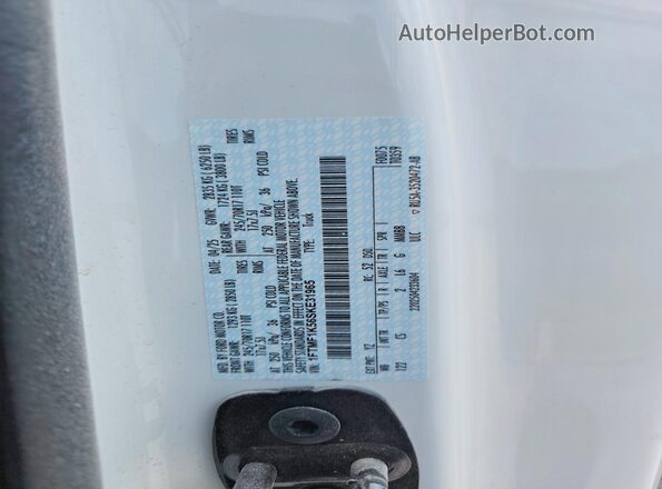 1FTMF1K56SKE31965 2025 FORD F150 Two Tone Engine compartment view