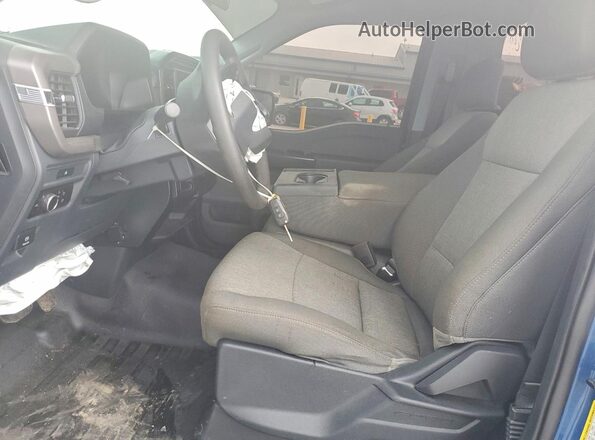 1FTMF1K57SKD35150 2025 FORD F150 Blue Vista interior delantera