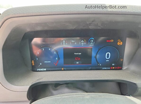 1FTMF1KP0SKD32883 2025 FORD F150 Белый Вид щитка приборов