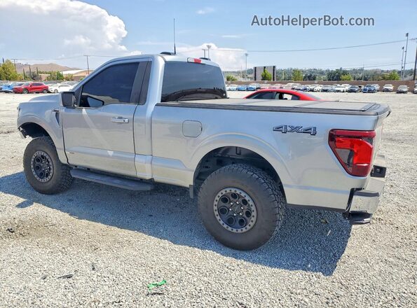 1FTMF1L52RKF45583 2024 FORD F150 Silver უკანა მარცხენა