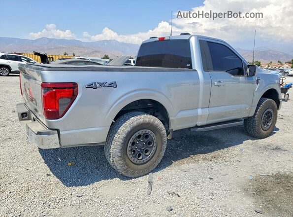 1FTMF1L52RKF45583 2024 FORD F150 Silver უკანა მარჯვენა