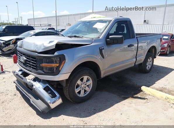 1FTMF1L54SKD84045 2025 FORD F150 Серебряный Передняя левая четверть