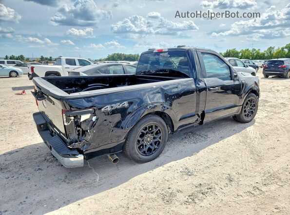 1FTMF1L59SKE64022 2025 FORD F150 Black Задня права чверть