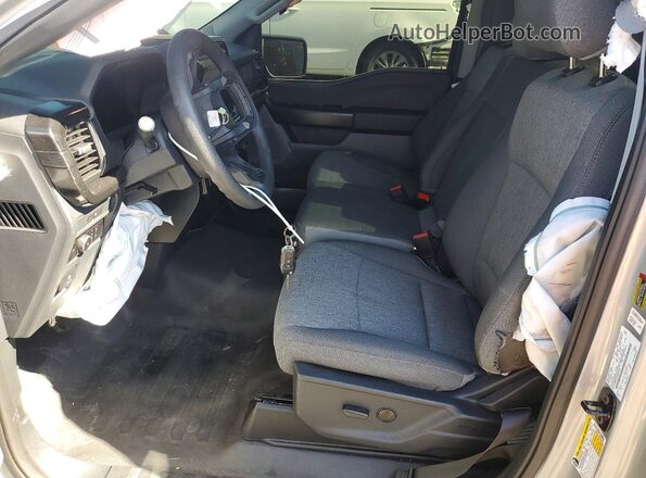 1FTMF1L5XSKF65358 2025 FORD F150 Gray Սալոնի դիմացի տեսք