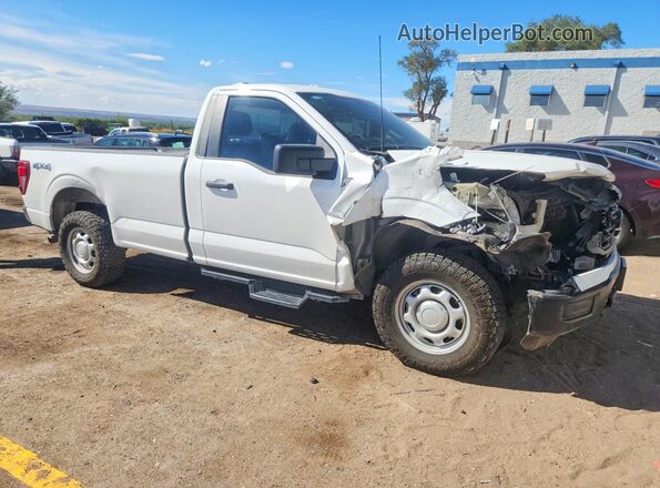 1FTMF1LP7RKE95992 2024 FORD F150 Белый Передняя правая четверть