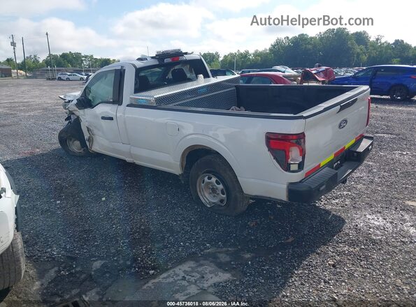 1FTMF1LP8SKD81215 2025 FORD F150 White Задня ліва чверть