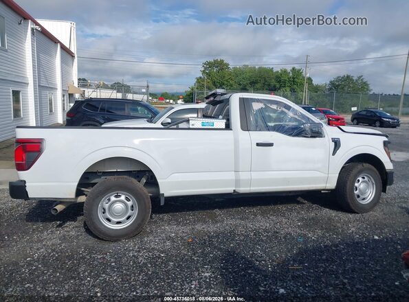 1FTMF1LP8SKD81215 2025 FORD F150 White Вид щитка приладів
