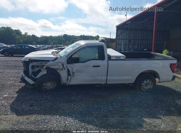 1FTMF1LP8SKD81215 2025 FORD F150 White Вид задньої частини салону