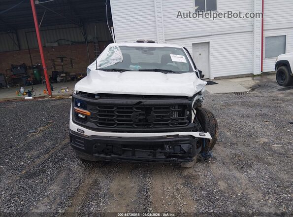 1FTMF1LP8SKD81215 2025 FORD F150 White Вид панелі приладів