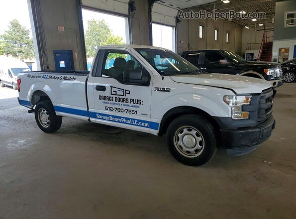 1FTNF1CG0GKD90552 2016 FORD F150 White Передня права чверть
