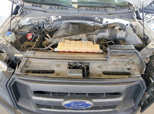 1FTNF1CG0GKD90552 2016 FORD F150 White Вид задньої частини салону