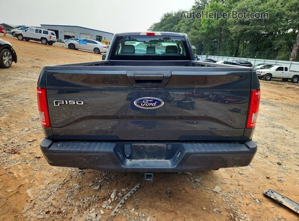 1FTNF1CG1GKF74964 2016 FORD F150 Gray Widok z tyłu