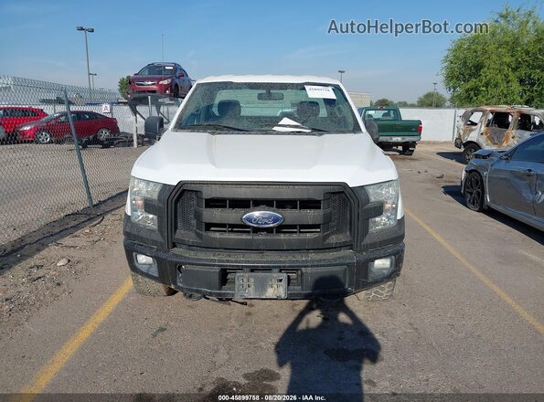 1FTNF1EG8GKF34412 2016 FORD F150 White Instrument cluster view