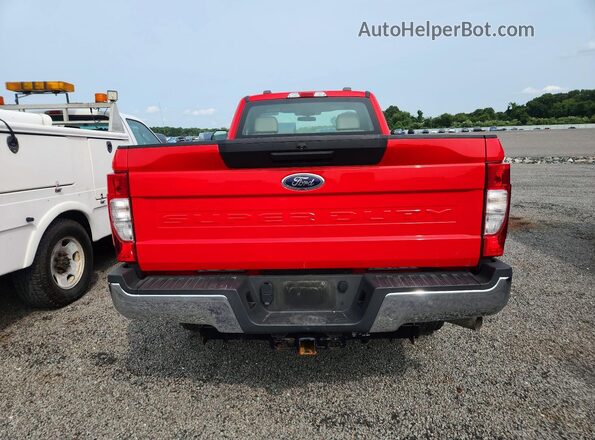 1FTRF3B61NEF37396 2022 FORD F350 Red Հետևի տեսք