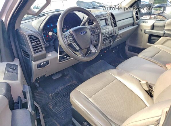 1FTRF3B65HEF41567 2017 FORD F350 Silver Вид панелі приладів
