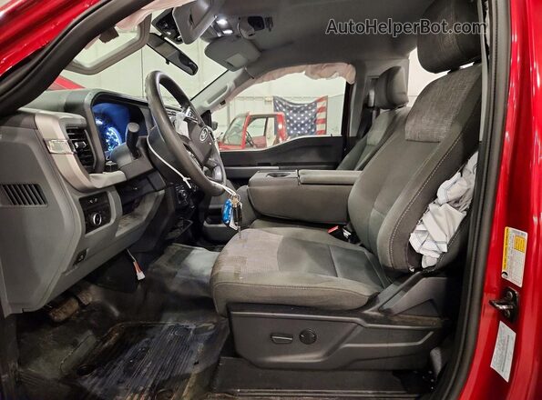 1FTRF3BN2REF02010 2024 FORD F350 Red Front interior view