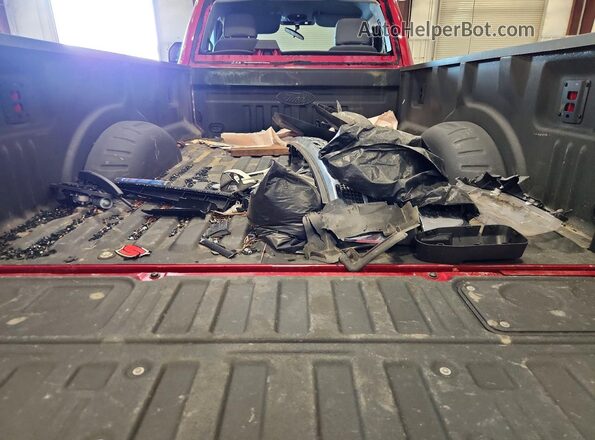 1FTRF3BN2REF02010 2024 FORD F350 Red Rear seats view
