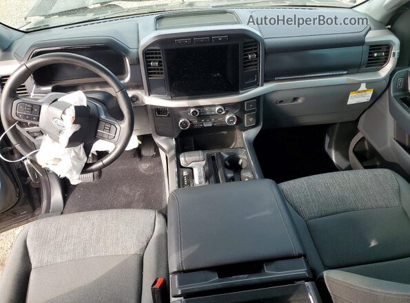 1FTVW1EL7PWG37200 2023 FORD F150 Черный Вид панели приборов