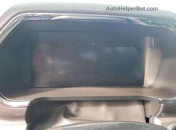1FTVW1EL7PWG37200 2023 FORD F150 Черный Вид щитка приборов