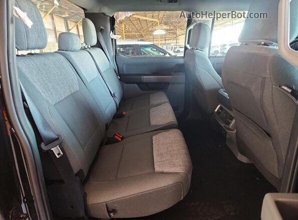 1FTVW1EL7PWG37200 2023 FORD F150 Черный Вид задних сидений